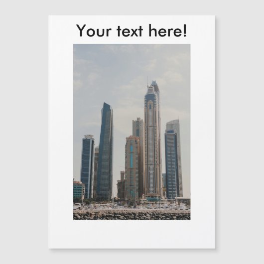 Dubai Marina architecture (Front)