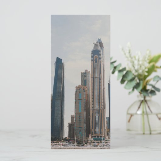 Dubai Marina architecture (Standing Front)