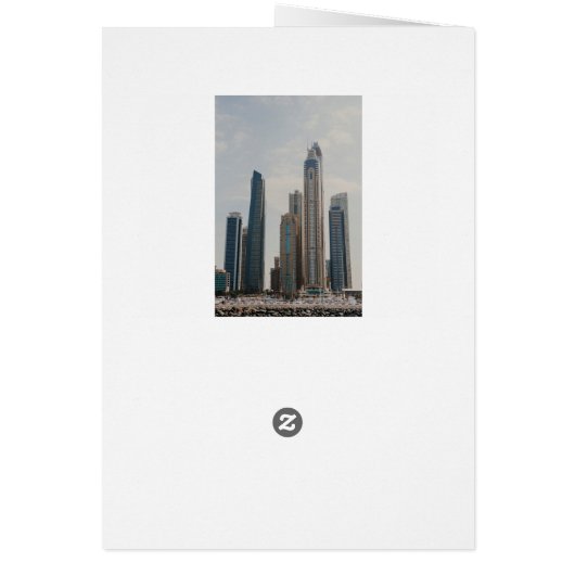 Dubai Marina architecture (Back)