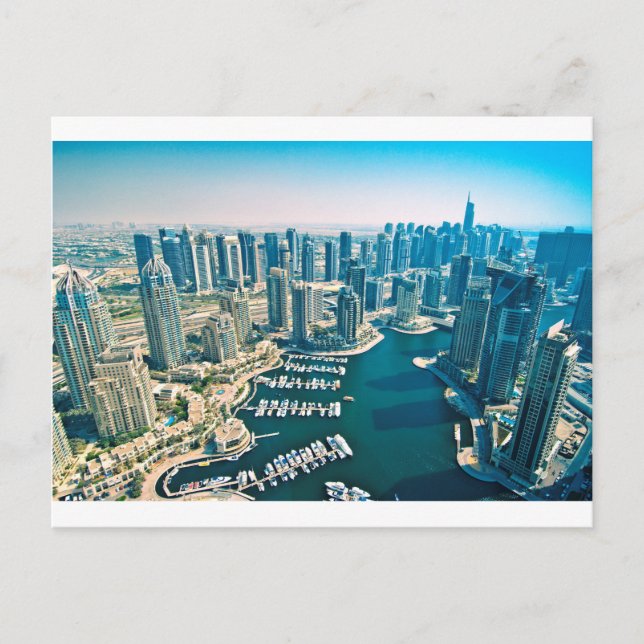 Dubai Marina Postcard (Front)