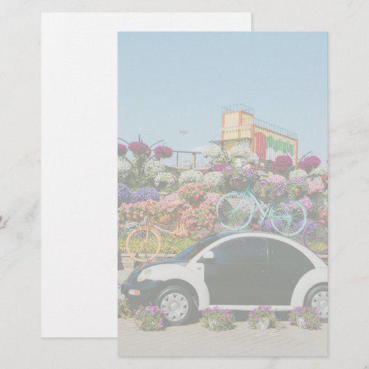 Dubai Miracle Garden car (Front/Back)