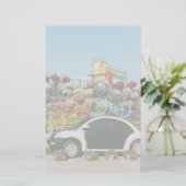 Dubai Miracle Garden car (Standing Front)