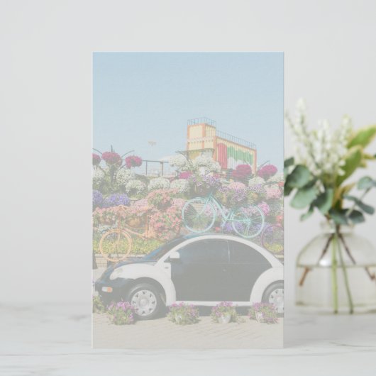 Dubai Miracle Garden car (Standing Front)