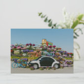 Dubai Miracle Garden car (Standing Front)