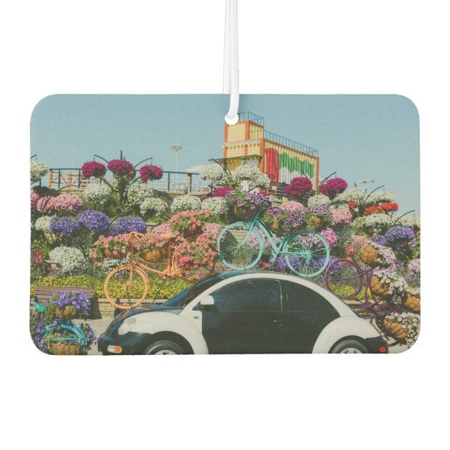Dubai Miracle Garden car Air Freshener (Front)