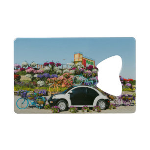 Dubai Miracle Garden car Credit Card Bottle Opener