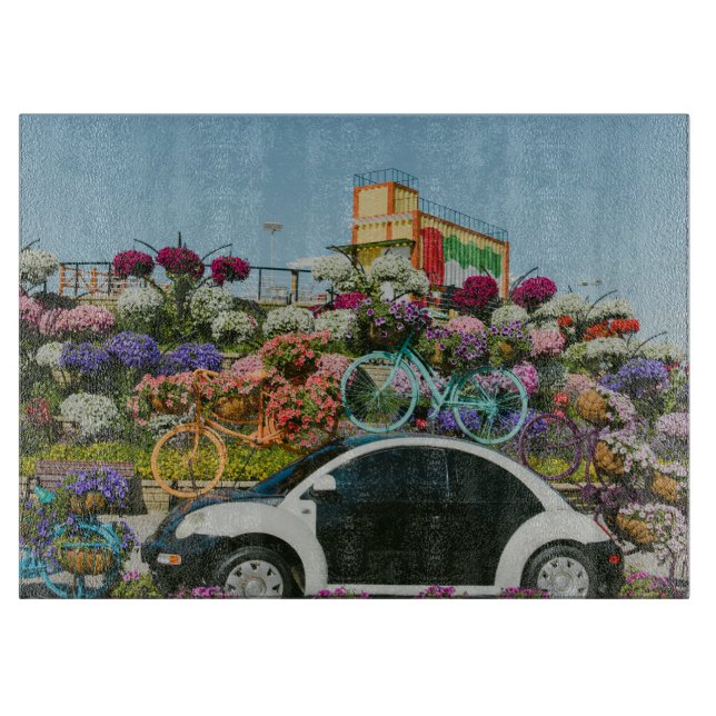 Dubai Miracle Garden car Cutting Board (Front)