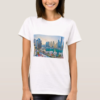 Dubai modern skyscrapers Corniche T-Shirt