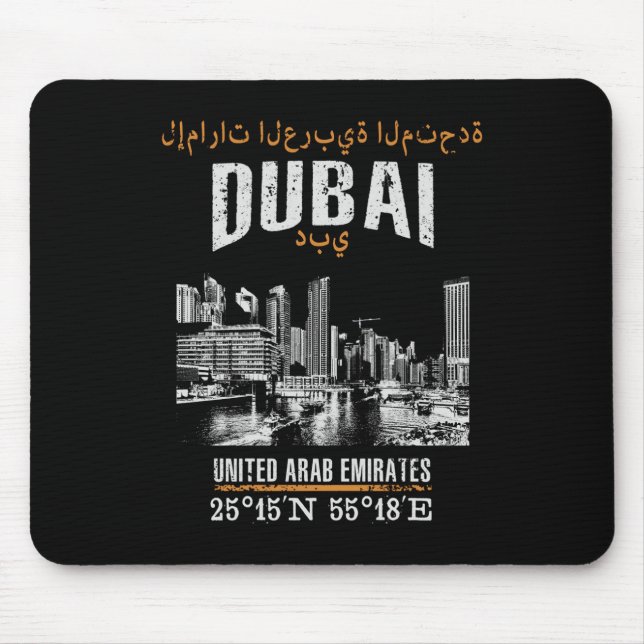 Dubai Mouse Pad (Front)