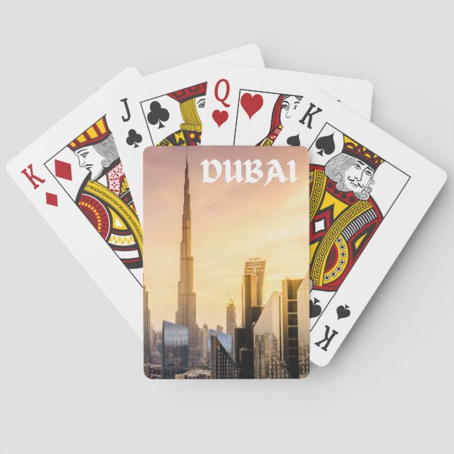 Dubai  poker cards (Back)