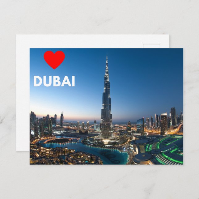 Dubai Postcard (Front/Back)