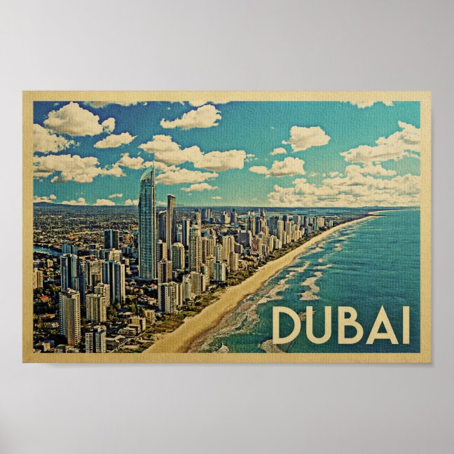 Dubai Poster Art