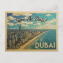 Dubai Save The Date Vintage Postcards