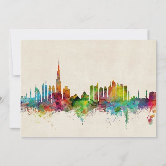 Dubai Skyline (Front)