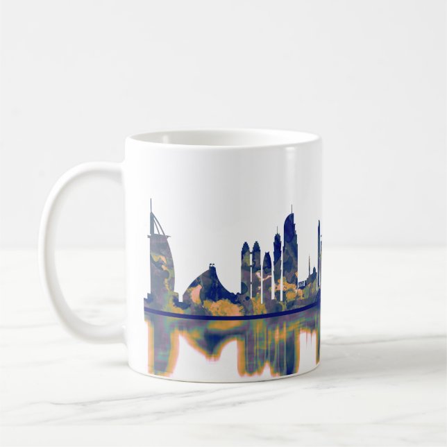 Dubai Skyline Coffee Mug (Left)