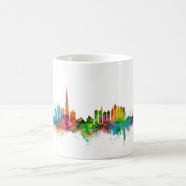 Dubai Skyline Coffee Mug (Center)
