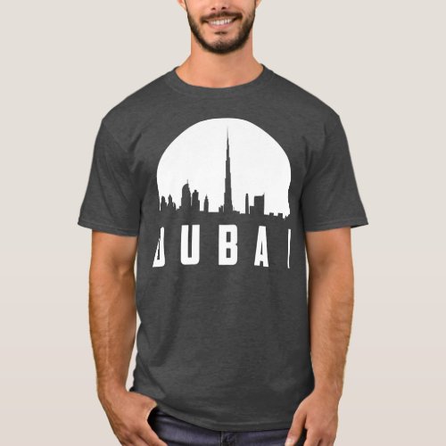 Dubai Skyline  Cute United Arab Emirates Lovers T_Shirt