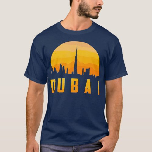 Dubai Skyline  Cute United Arab Emirates Lovers T_Shirt