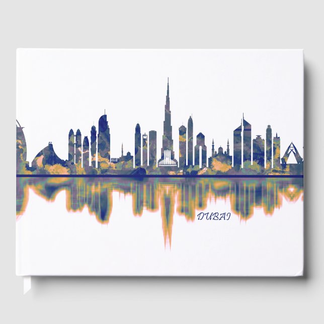 Dubai Skyline Guest Book (Front)