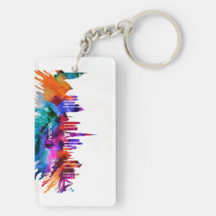 Dubai Skyline Keychain