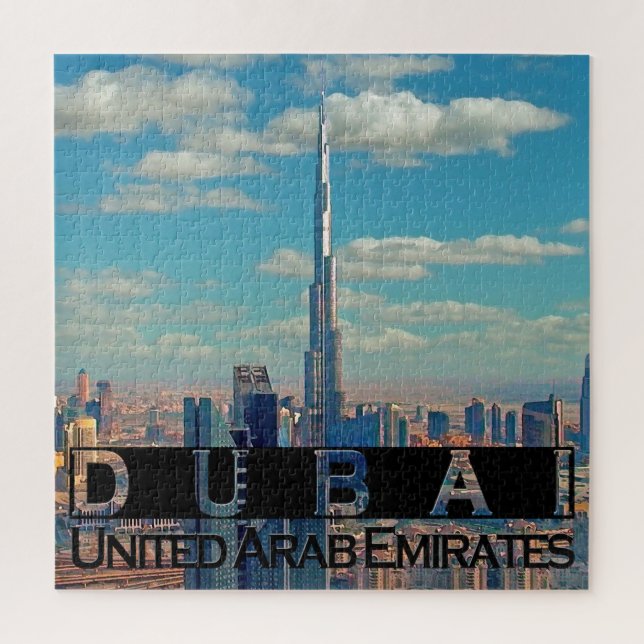 Dubai Square Puzzle (Vertical)