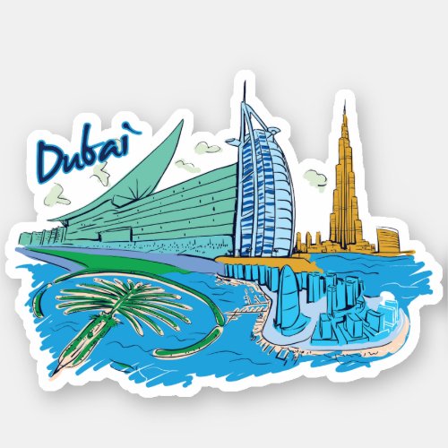 Dubai  sticker
