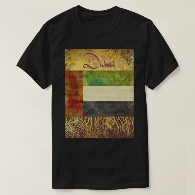 Dubai T-Shirt Souvenir (Design Front)