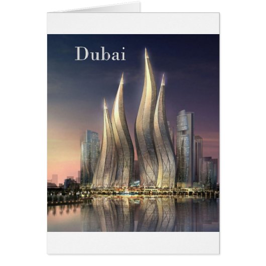 dubai Towers (by St.K) Cards (Front)