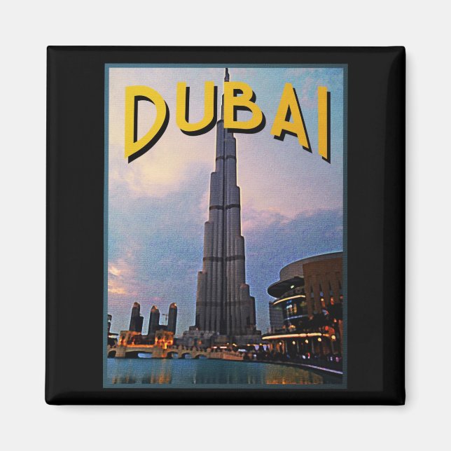 Dubai Travel Magnet (Front)
