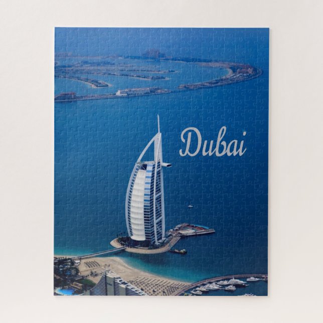 Dubai UAE Burj Al Arab Jigsaw Puzzle (Vertical)