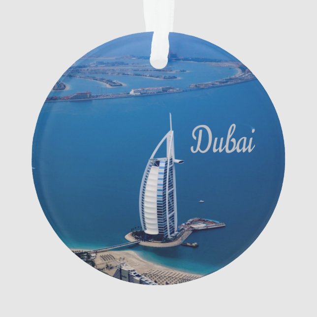Dubai UAE Burj Al Arab Ornament (Back)