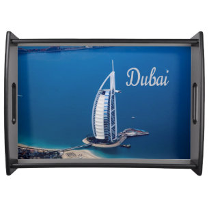 Dubai UAE Burj Al Arab Serving Tray