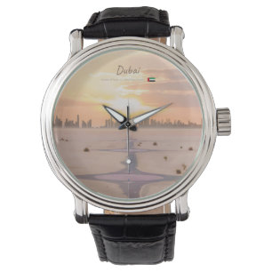 Dubai, UAE - Burj Khalifa Desert Skyline Watch