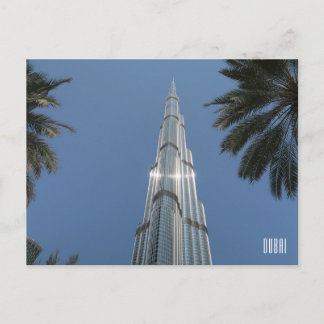 Dubai UAE Burj Khalifa Postcard