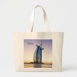 Dubai UAE Large Tote Bag