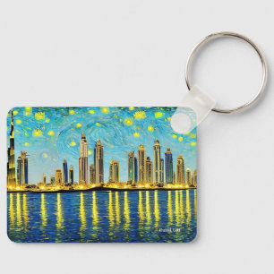Dubai, UAE on a key ring