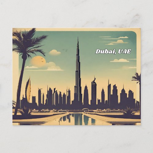 Dubai UAE Postcard