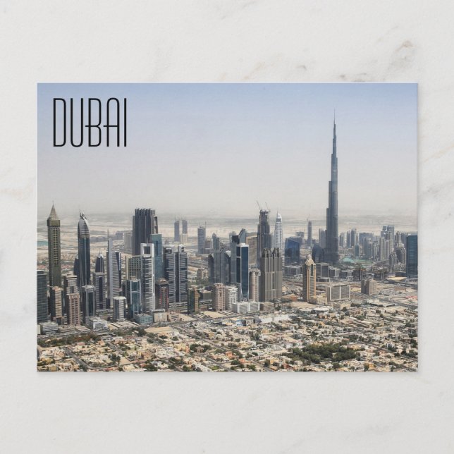 Dubai UAE Postcard (Front)