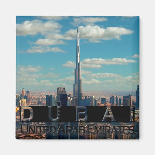Dubai UAE Souvenir Magnet