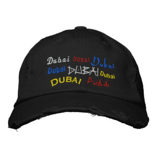 Dubai - United Arab Emirates Embroidered Baseball Hat
