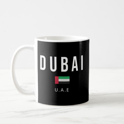Dubai United Arab Emirates Flag Uea Coffee Mug