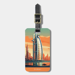 Dubai United Arab Emirates Travel Luggage Tags