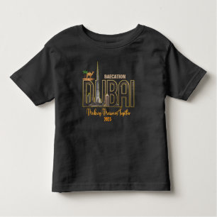 Dubai Vacation Capture the Magic of Your Adventure Toddler T-shirt