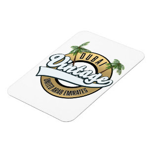 Dubai Vintage United Arab emirates  Magnet