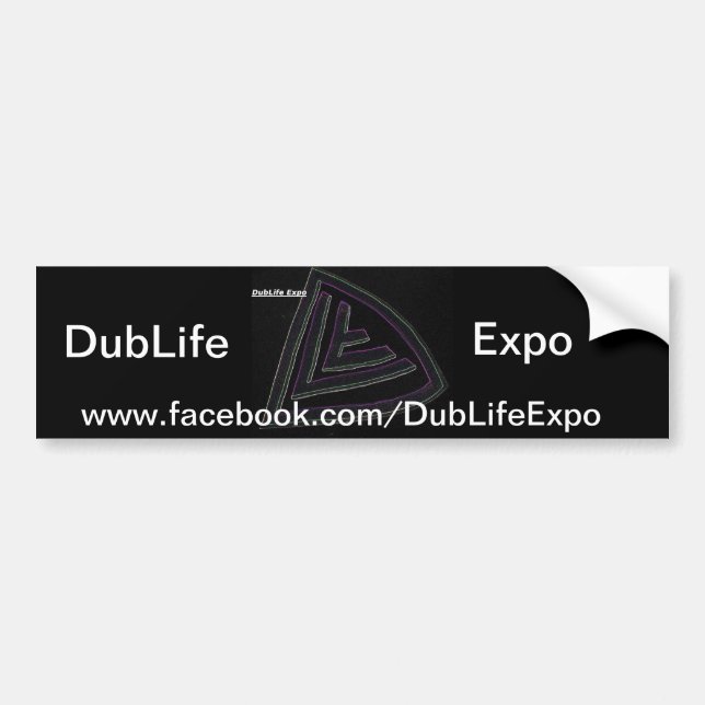 DubLife Expo Bumper Sticker (Front)