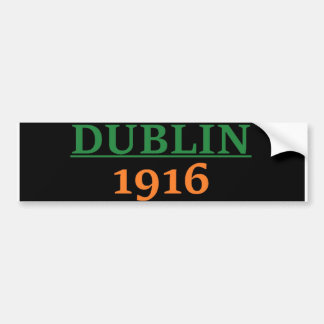 Dublin 1916 bumper sticker