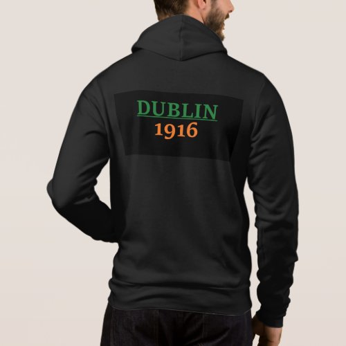Dublin 1916 Logo Zip Up Hoody