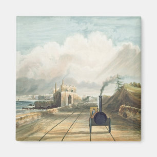 Dublin and Kingstown Railway: From the Footbridge Magnet