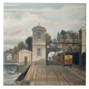 Dublin and Kingstown Railway: Granite Pavilions an Ceramic Tile