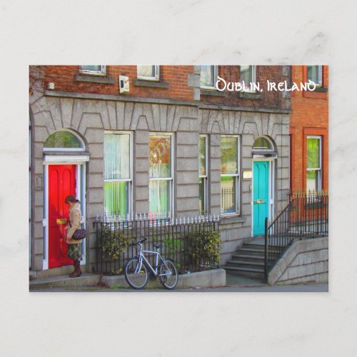 Dublin Billboard Dublin Ireland Postcard